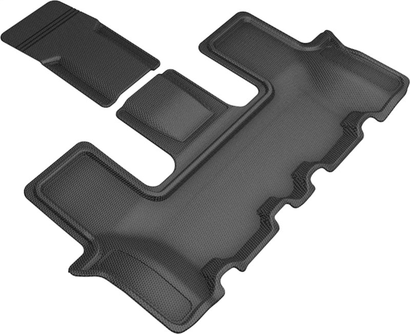 3D MAXpider 2021 Kia Sorento 6-Seat Kagu 3rd Row Floormats - Black-SR1 Performance