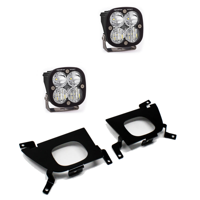 Baja Designs 2019 Silverado 1500 Sport Fog Pocket Mount Kit-SR1 Performance