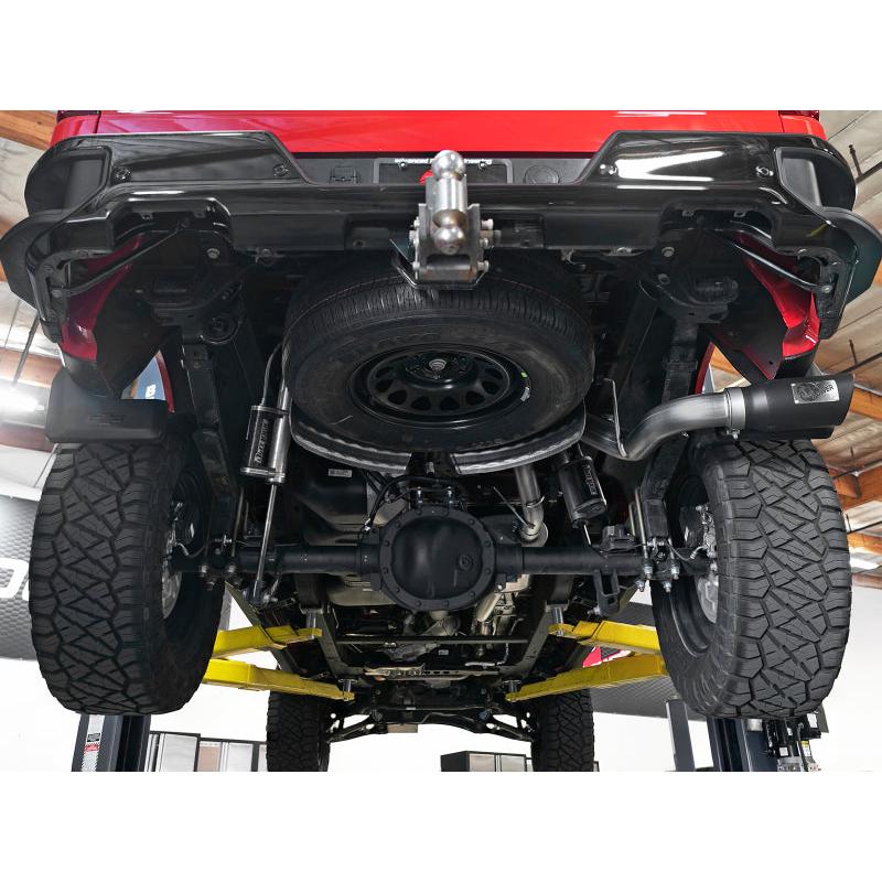 afe Apollo GT Series 2019 GM Silverado/Sierra 1500 4.3L/5.3L 409 SS CatBack Exhaust System w/Blk Tip-SR1 Performance