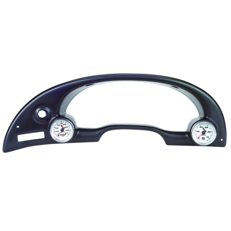 Autometer 94-00 Ford Mustang 52mm Black Dual Instrument Cluster Bezel-SR1 Performance