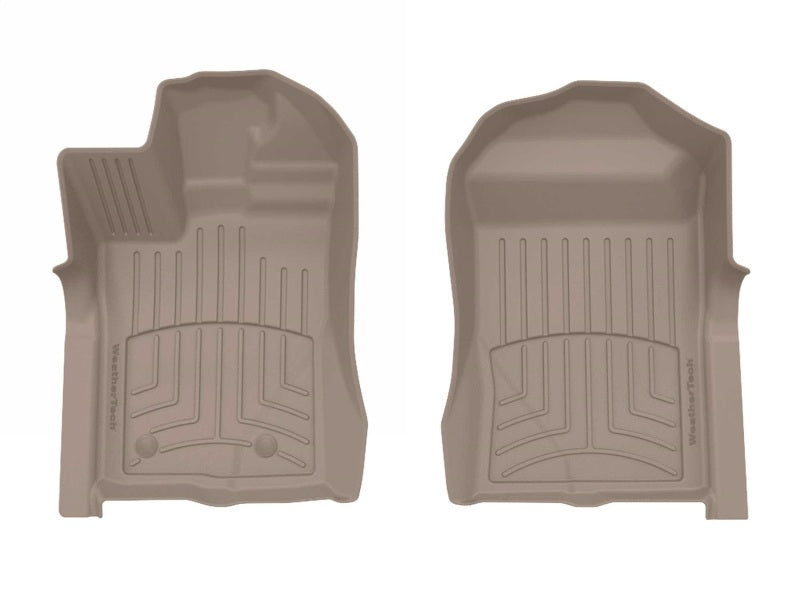 WeatherTech 2024 Ford Ranger Front FloorLiner HP in Tan, Part Number 4518491IM