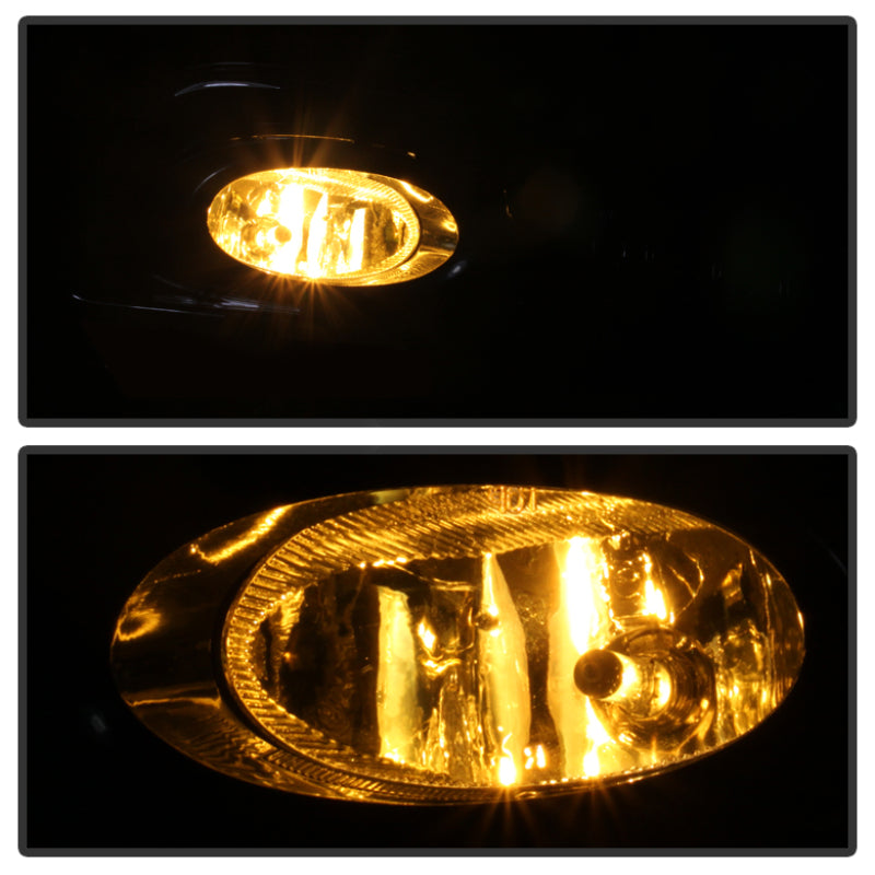 Spyder Honda Civic 2013-2014 4dr OEM Fog Light W/Switch Yellow FL-HC2013-4D-Y-SR1 Performance