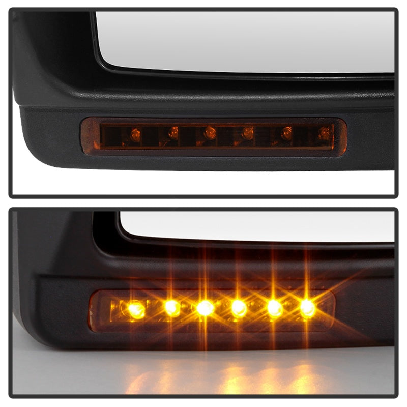 Xtune Ford F150 07-14 Power Heated Amber LED Signal Telescoping Mirror Left MIR-FF15007S-PWH-AM-L-SR1 Performance