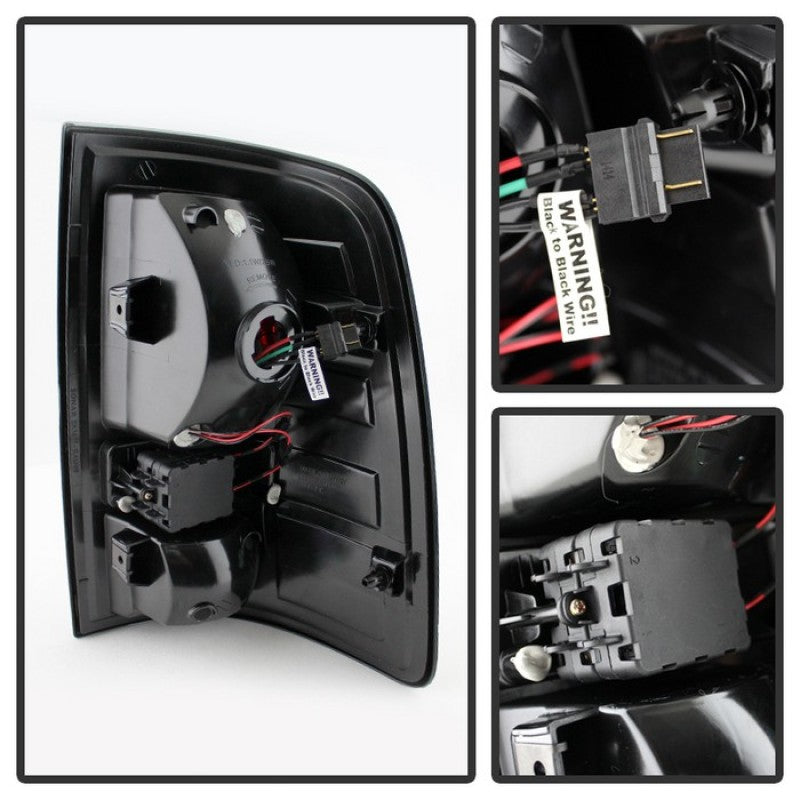 Spyder Dodge Ram 1500 09-14 LED Tail Lights Incandescent- Blk Smke ALT-YD-DRAM09-LED-BSM-SR1 Performance