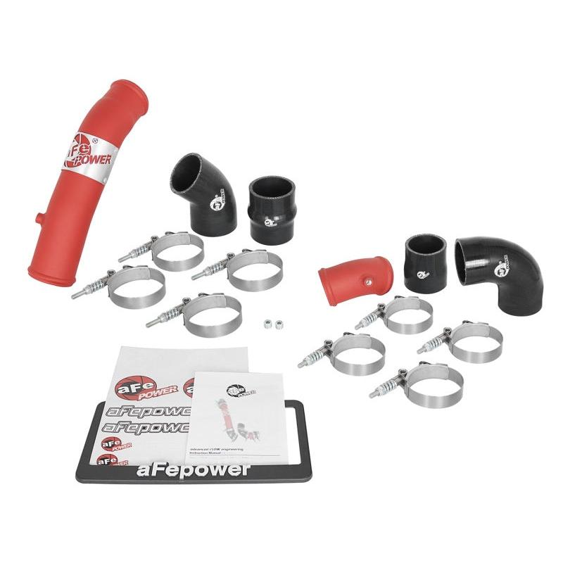 aFe Bladerunner Intercooler Tube Hot/Cold - Red 2017 Honda Civic Type R L4-2.0L (t)-SR1 Performance