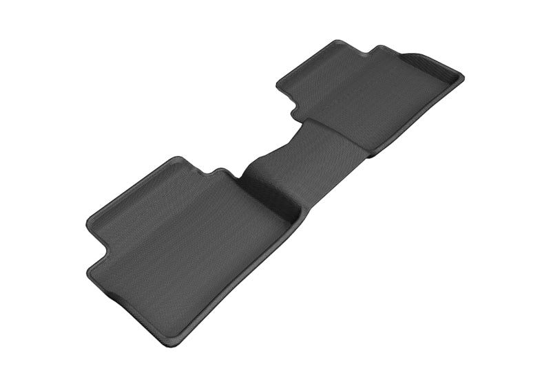 3D MAXpider 2019-2020 Hyundai Veloster Kagu 2nd Row Floormats - Black-SR1 Performance