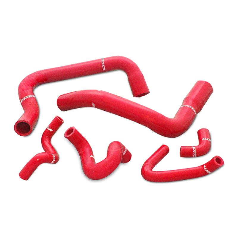 Mishimoto 86-93 Ford Mustang Red Silicone Hose Kit-SR1 Performance