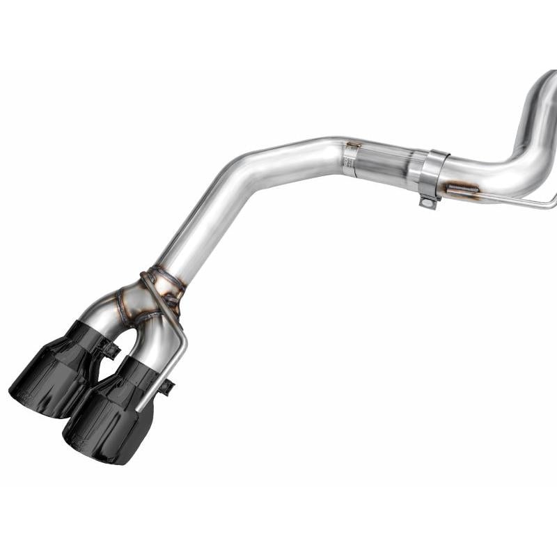 AWE 2024 Ford Mustang GT Fastback S650 RWD Track Edition Catback Exhaust w/ Quad Diamond Black Tips-SR1 Performance
