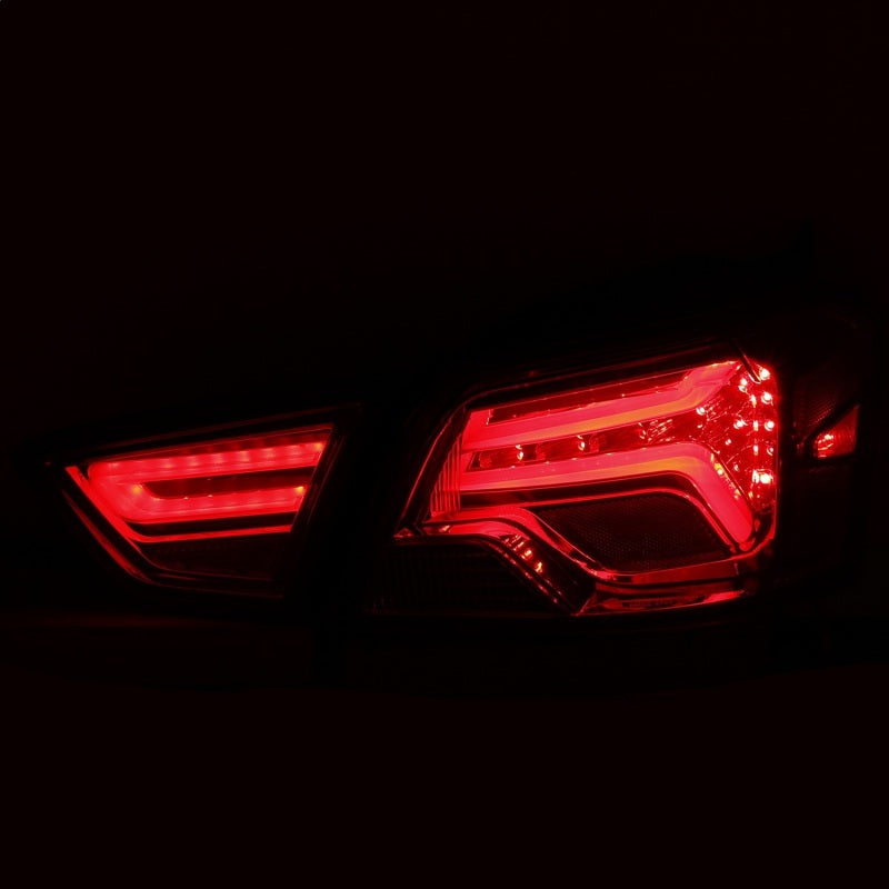 ANZO 14-18 Chevrolet Impala LED Taillights Red/Clear-SR1 Performance