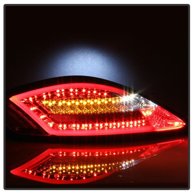 Spyder Porsche 987 Cayman 06-08 / Boxster 05-08 LED Tail Lights - Red Clear ALT-YD-P98705-LED-RC-SR1 Performance