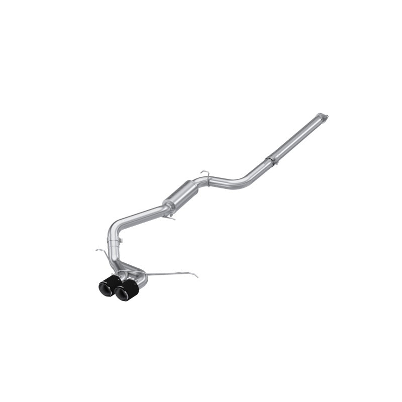 MBRP 13-18 Ford Focus ST 2.0L EcoBoost SS 3in Cat-Back Dual Outlet w/ Carbon Fiber Tips - T304-SR1 Performance