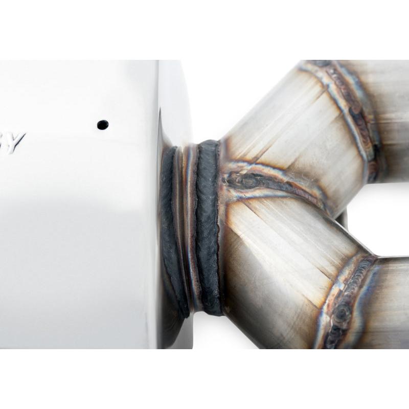 AWE Tuning Audi C7.5 A6 3.0T Touring Edition Exhaust - Quad Outlet Diamond Black Tips-SR1 Performance