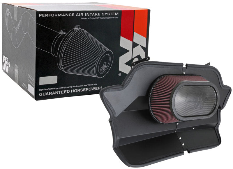 K&N 20-21 Chevrolet Corvette Stingray 6.2L V8 F/I Aircharger Performance Intake System-SR1 Performance