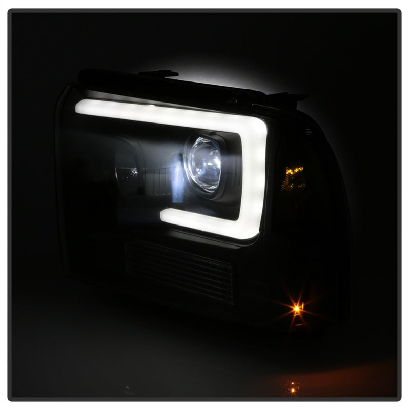 Spyder 05-07 Ford F250/350/450 Super Duty Projector LED Black PRO-YD-FS05V2PL-BK-SR1 Performance