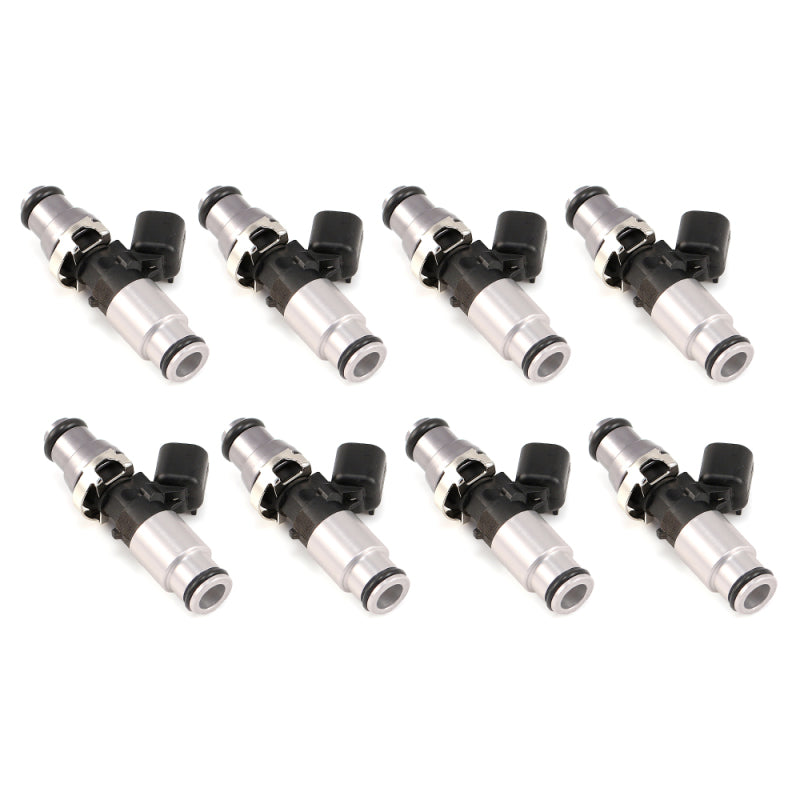 Injector Dynamics 1340cc Injector - 60mm Length - 14mm Grey Top - Blue Bottom Adaptor (Set of 8)-SR1 Performance