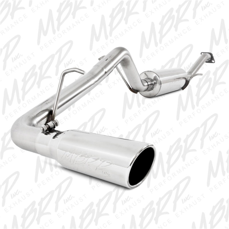 MBRP 04-10 Chevy/GMC Colorado/Canyon 2.8L/2.9L/3.5L/3.7L Cat Back Single Side-SR1 Performance
