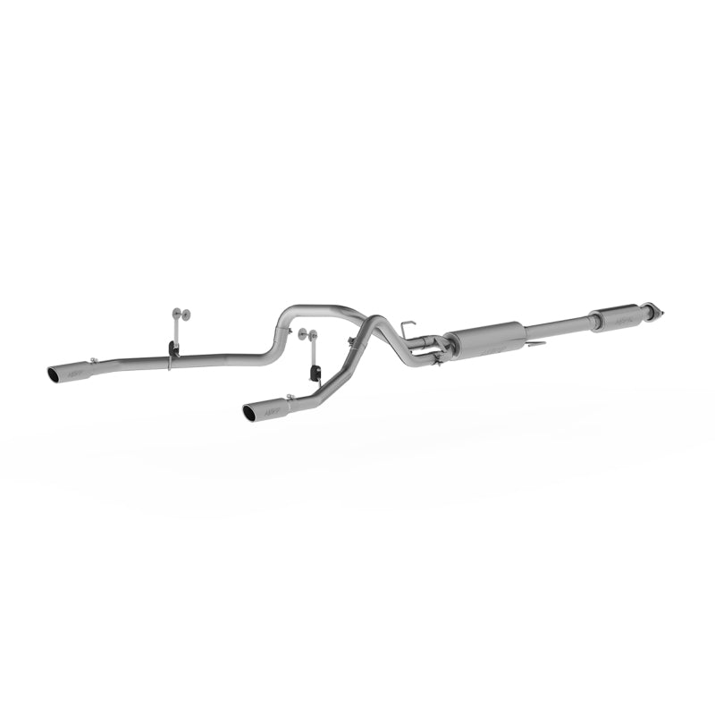 MBRP 2015 Ford F-150 5.0L 3in Cat Back Dual Split Rear Exit T409 Exhaust System-SR1 Performance