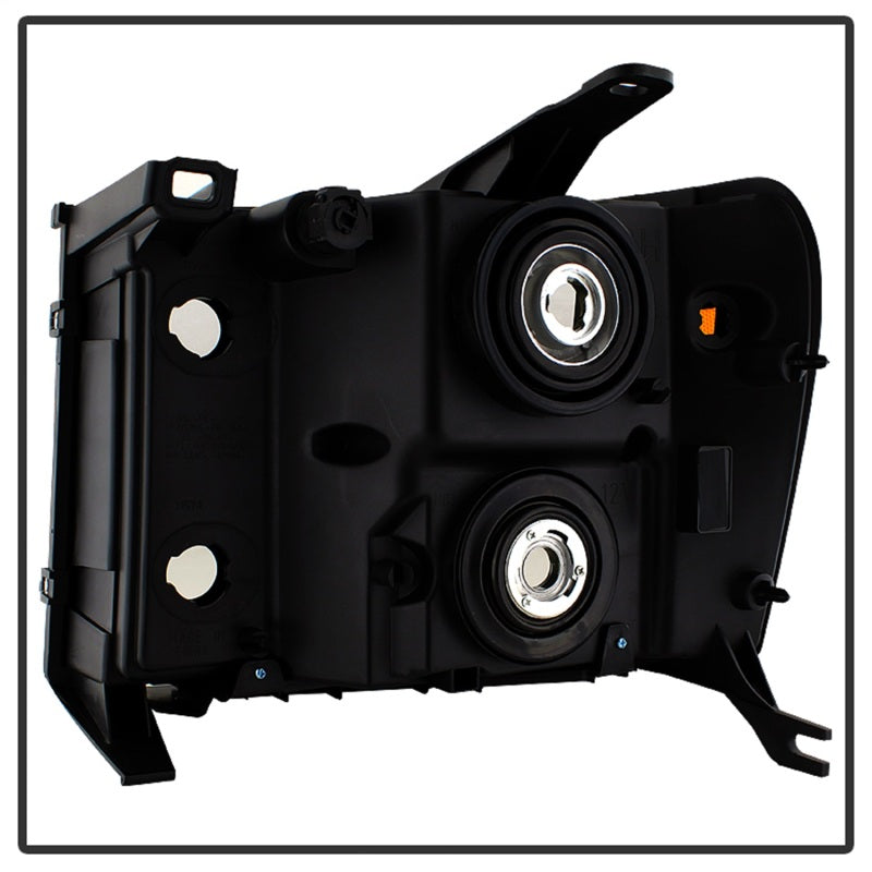 Xtune GMC Sierra 07-13 Crystal Headlights Black HD-JH-GSIE07-AM-BK-SR1 Performance