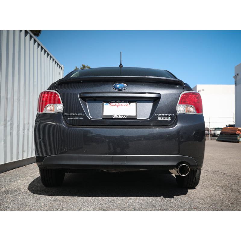 aFe POWER Takeda 12-16 Subaru Impreza 2.0L 2.5in 304SS CB Exhaust w/ Polished Tips-SR1 Performance