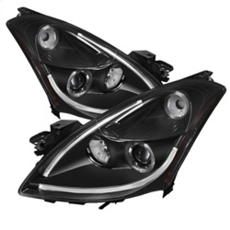 Spyder Nissan Altima 4Dr 10-12 Projector Headlights Light DRL LED Halo Blk PRO-YD-NA104D-LTDRL-BK-SR1 Performance