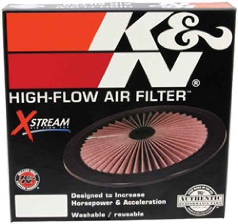 K&N X-Stream Top Filter Only 11in - Black-SR1 Performance