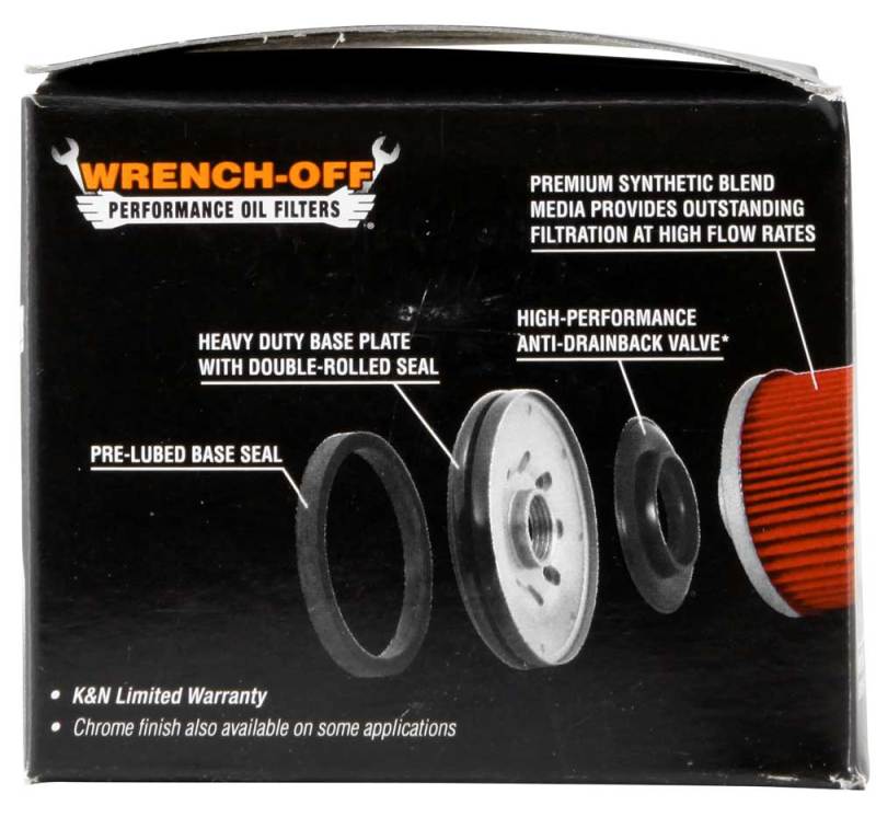 K&N BMW 3.063in OD x 2.156in H Oil Filter-SR1 Performance