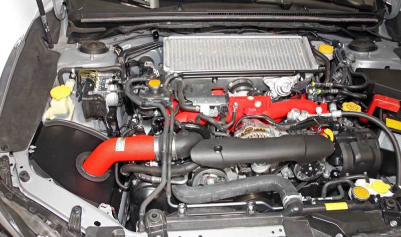 K&N 2015 Subaru WRX-STI 2.5L H4 Red Typhoon Short Ram Intake-SR1 Performance