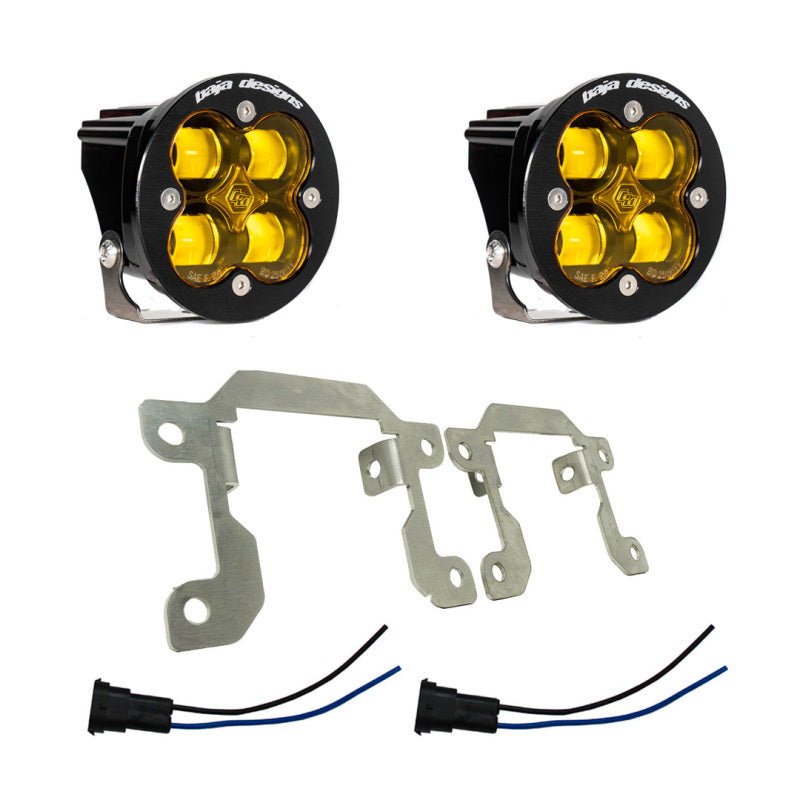 Baja Designs 2019+ Ram 2500/3500 Big Horn Fog Pocket Kit - Amber-SR1 Performance