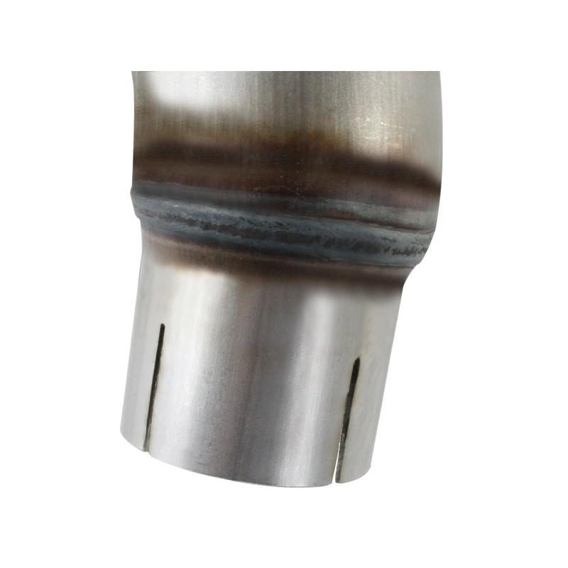 aFe Power Twisted Steel Loop Delete D/P Aluminized Steel 12-18 Jeep Wrangler (JK) V6 3.6L-SR1 Performance