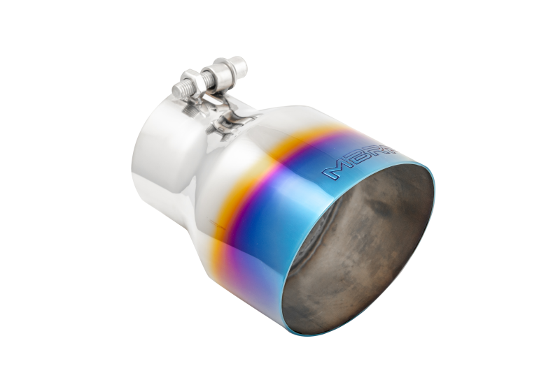 MBRP Universal Stainless Steel Dual Wall Tip 4.5in OD/3in Inlet/6.13in L-SR1 Performance