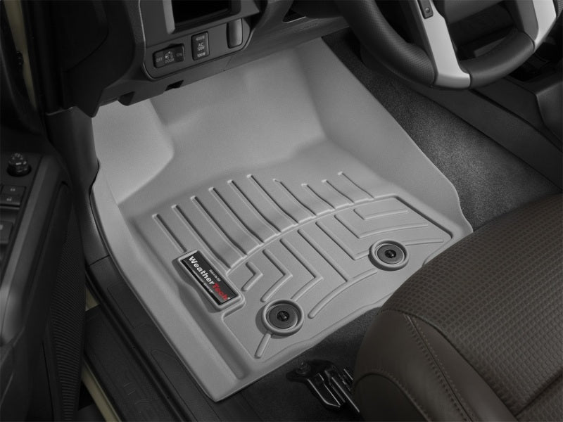 WeatherTech DigitalFit Front FloorLiner for Toyota Tacoma 2018-2019, Gray