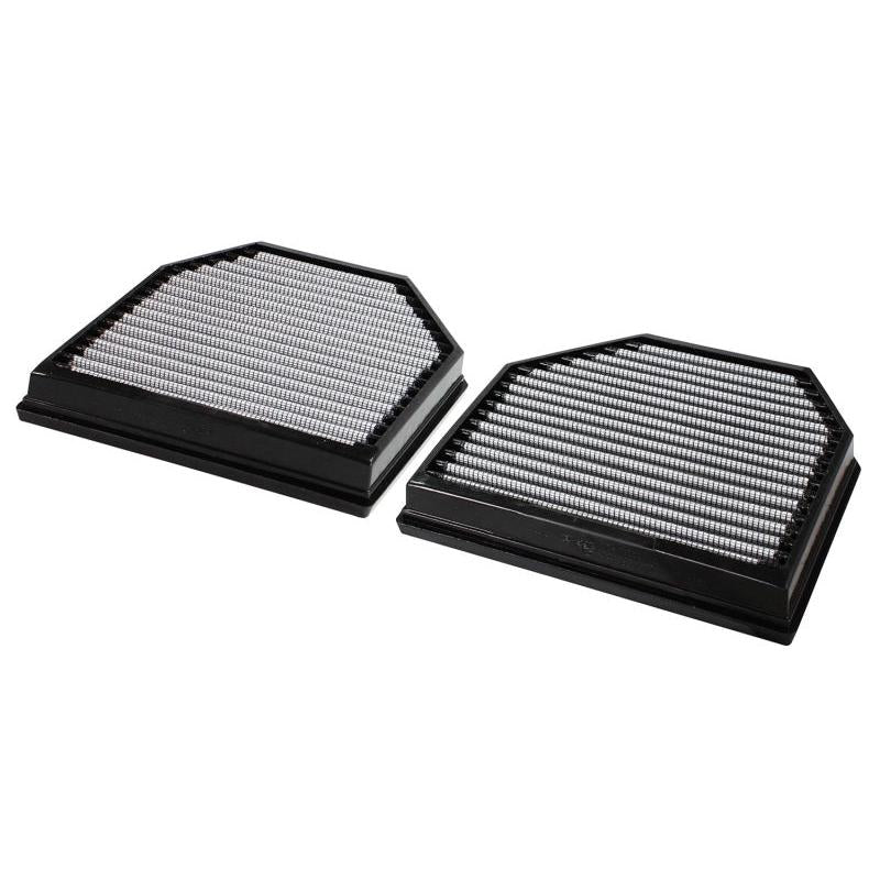 aFe MagnumFLOW OEM Replacement Air Filter PRO Dry S 2015 BMW M3/M4 (F80/F82) 3.0L S55 (tt) Qty. 2-SR1 Performance
