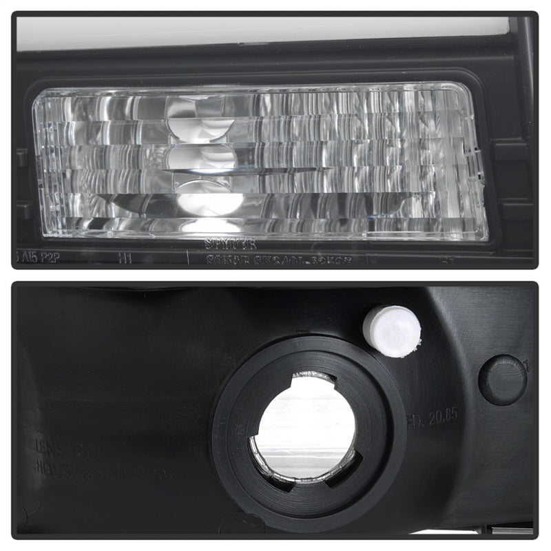 Spyder 99-04 Ford F250 Super Duty Projector Headlights - Light Bar - Black PRO-YD-FF25099V2-LB-BK-SR1 Performance