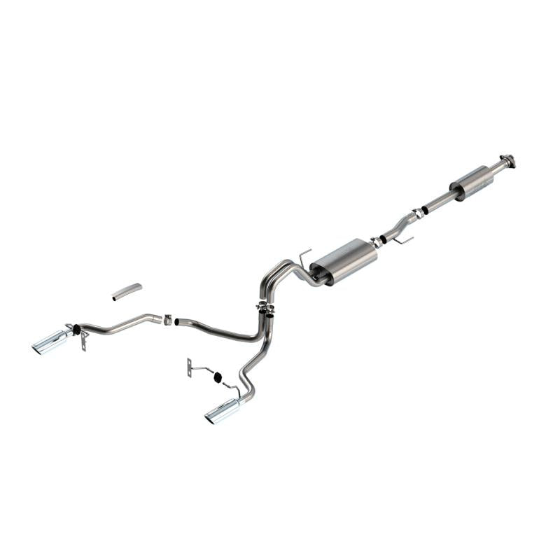 Borla F-150 2021 2.7L/3.5L 4dr CC SB EC STB Lari/King R/Plinum/LTD 3/2.25 SRE CB Touring CHR Tips-SR1 Performance