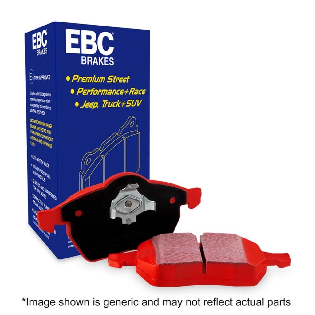EBC Redstuff Ceramic Low Dust Rear Brake Pads for 2022-2023 Volkswagen Golf R, GTI & Audi S3 – Part Number DP32438C