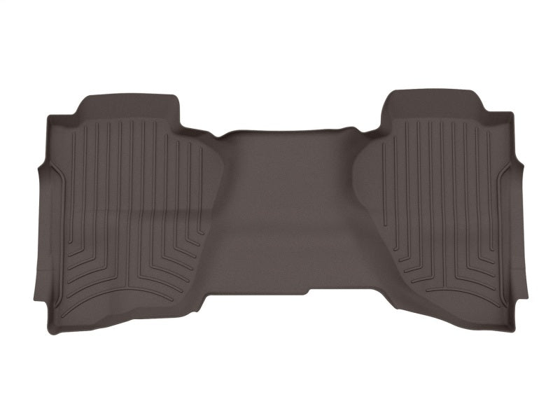 WeatherTech Rear FloorLiner HP for Chevrolet Silverado 2014-2018, Cocoa