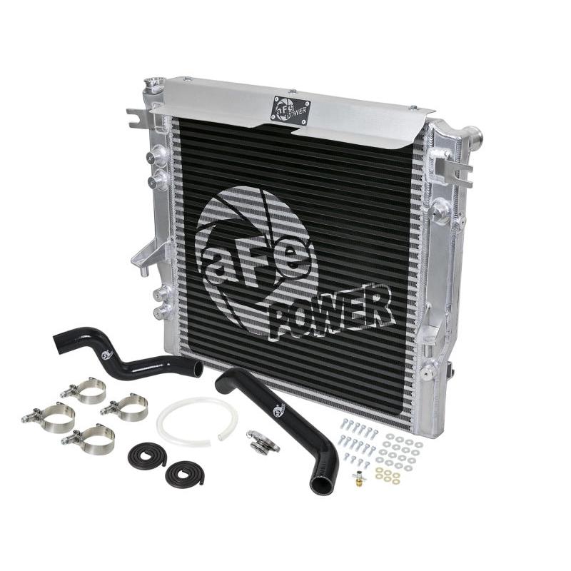 aFe BladeRunner GT Series Bar and Plate Radiator w/ Black Hoses 07-11 Jeep Wrangler (JK) V6 3.8L-SR1 Performance