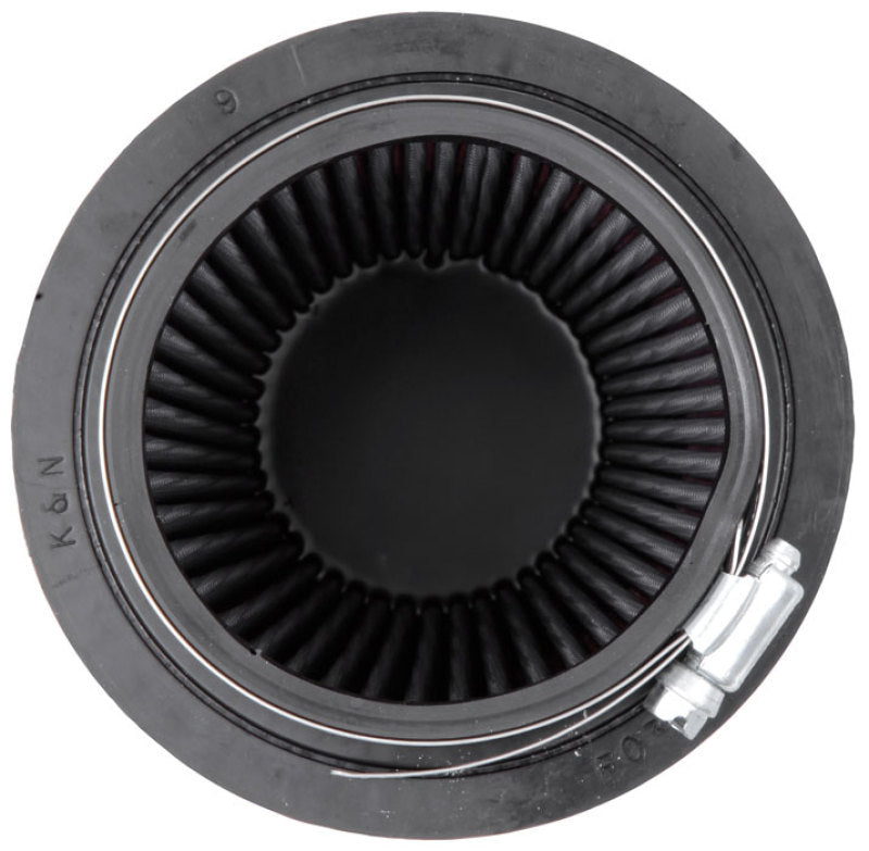 K&N Universal Rubber Filter Round Tprd 3.313in Flange ID x 4.75in Base OD x 3.5in Top OD x 6.5in H-SR1 Performance