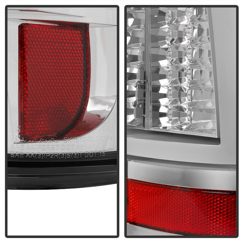 Spyder Chevy Silverado 1500/2500 03-06 Version 2 LED Tail Lights - Chrome ALT-YD-CS03V2-LED-C-SR1 Performance