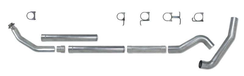 Diamond Eye KIT 5in TB SGL MFLR RPLCMENT PIPE AL: 94-02 DODGE CUMMINS 5.9L W/ RP #510220-SR1 Performance