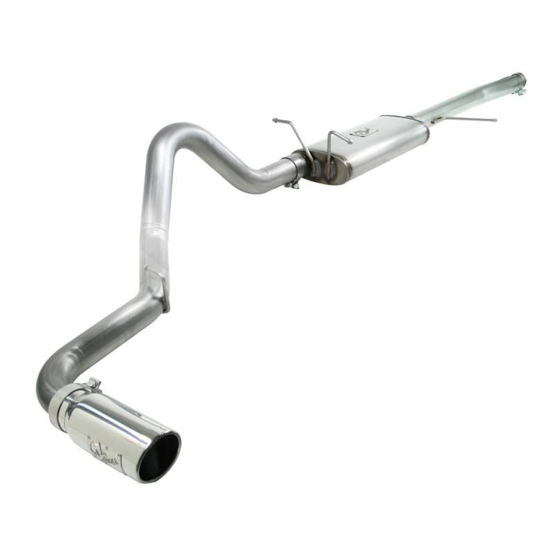 aFe MACHForce XP Exhaust Cat-Back 3in SS-409 w/ Polished Tip 97-03 Ford F-150 V8 4.6/5.4L-SR1 Performance