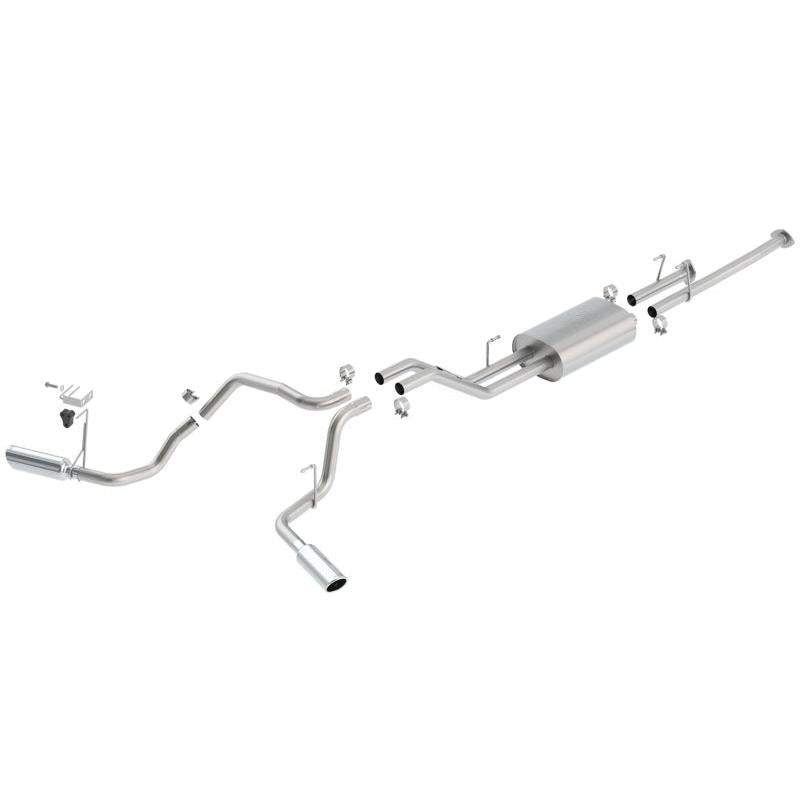 Borla 09-15 Toyota Tundra 4.6L / 5.7L V8 Crew Max / Double Cab SS Dual Split Catback Exhaust-SR1 Performance