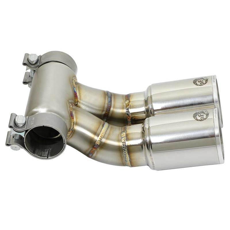 aFe Power 13-14 Porsche Cayman S / Boxster S Polish Exhaust Tip Upgrade-SR1 Performance