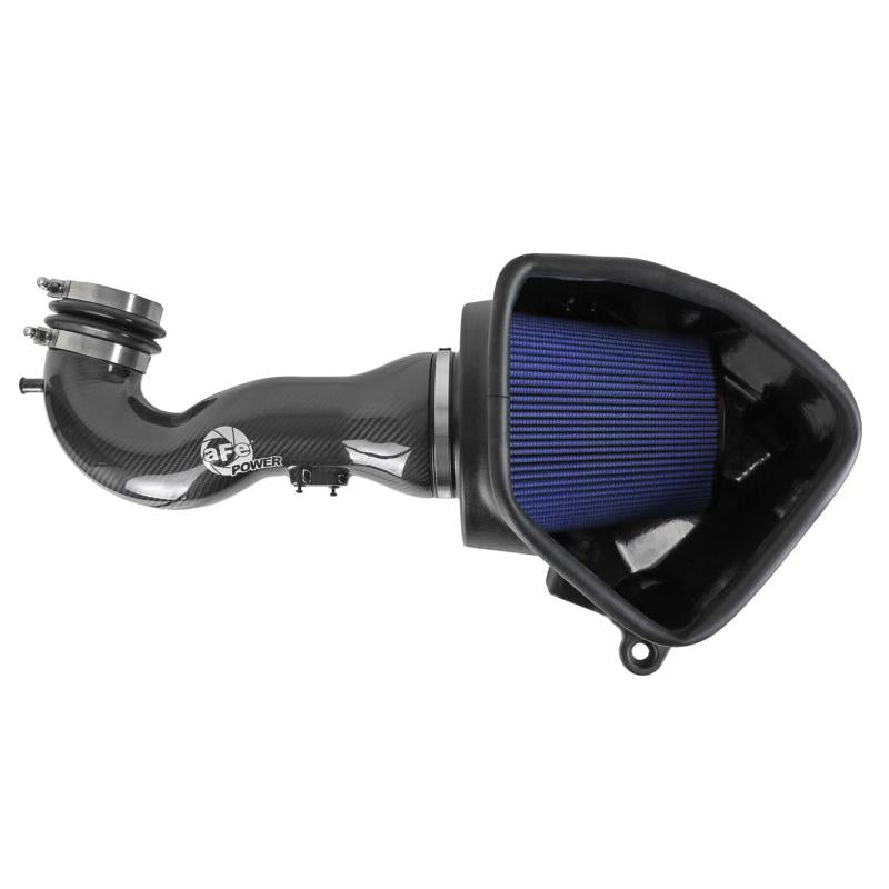 aFe 19-20 GM Trucks 5.3L/6.2L Track Series Carbon Fiber Cold Air Intake System With Pro 5R Filters-SR1 Performance