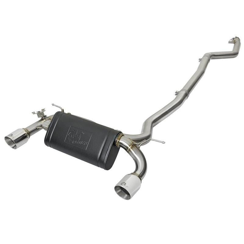 afe POWER MACH Force-Xp 16-17 BMW 340i/340ix/ 3.0L 304 SS Cat-Back Exhaust System-SR1 Performance
