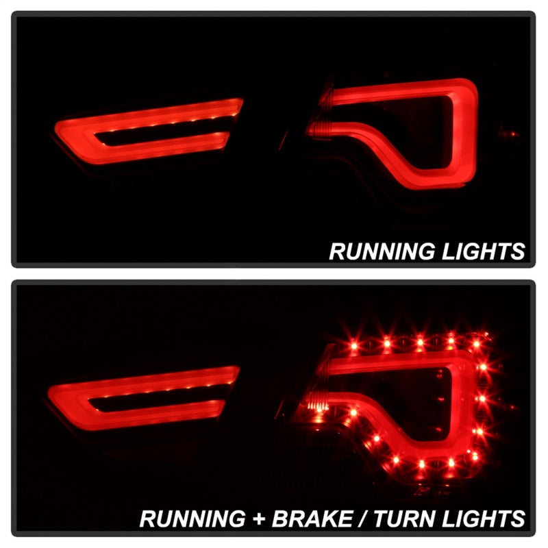 xTune 14-18 Chevy Impala (Excl 14-16 Limited) LED Tail Lights - Black (ALT-JH-CIM14-LBLED-BK)-SR1 Performance