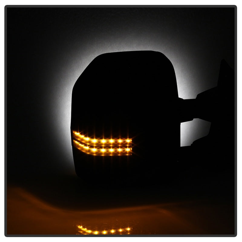 xTune 08-15 Ford F-250 SD Heated Adj LED Signal Power Mirror - Smk (MIR-FDSD08S-G4-PW-RSM-SET)-SR1 Performance