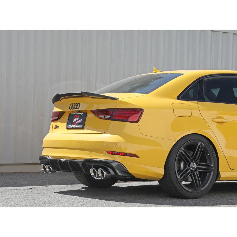aFe MACHForce XP 3in-2.5in 304SS Exhaust Cat-Back 15-20 Audi S3 L4-2.0L (t) - Polished Tips-SR1 Performance