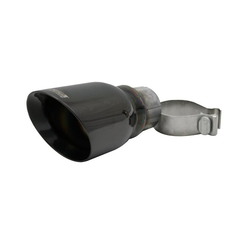 Corsa Single Universal 2.5in Inlet / 4in Outlet Black PVD Pro-Series Tip Kit-SR1 Performance