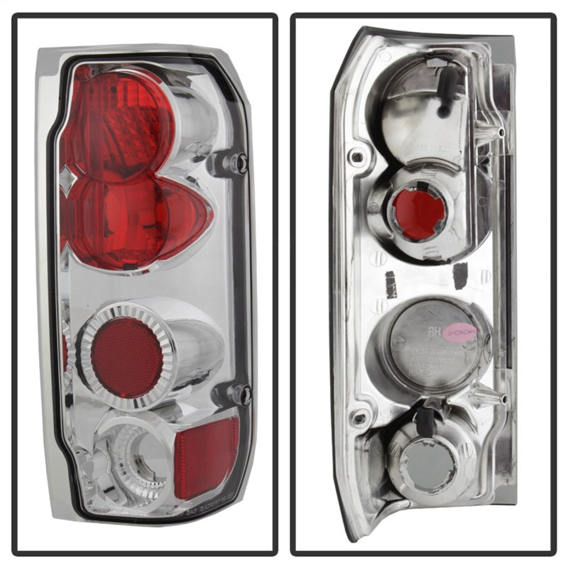 Spyder Ford F150 87-96/Ford Bronco 88-96 Euro Style Tail Lights Chrome ALT-YD-FF15089-C-SR1 Performance